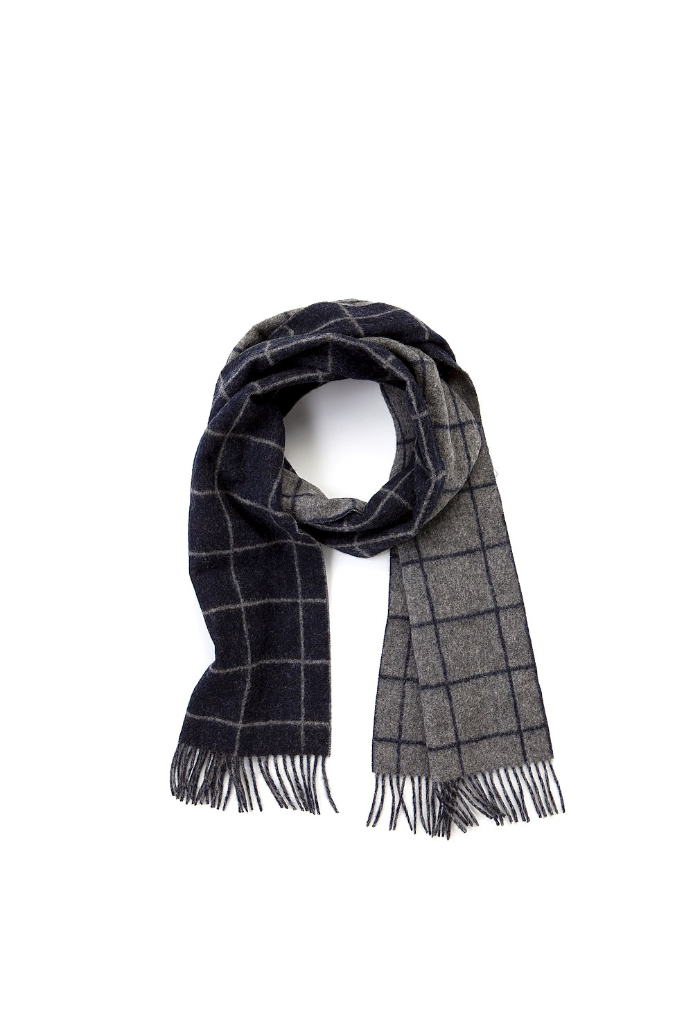 Reverse Check Scarf