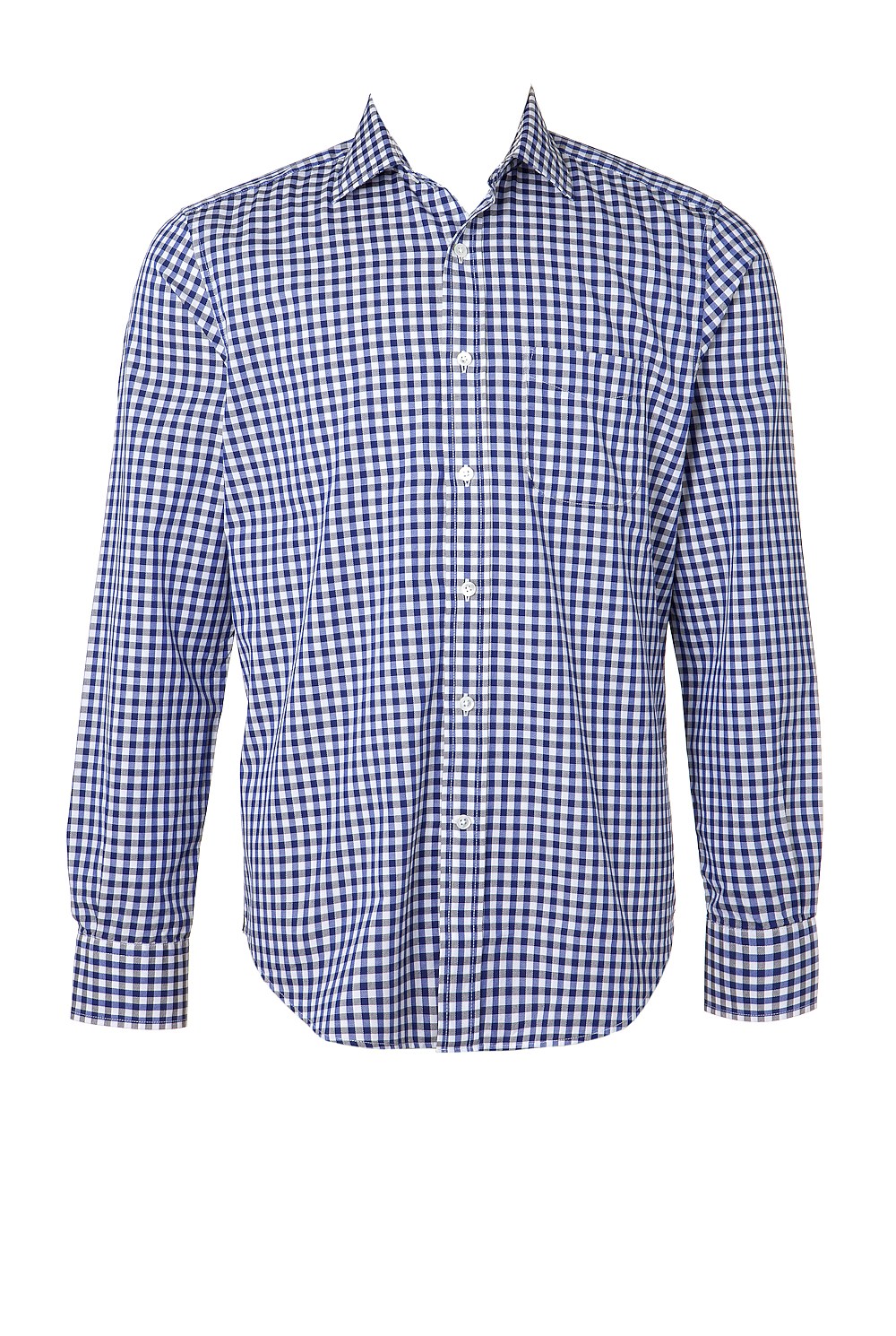 Textured Gingham Shirt