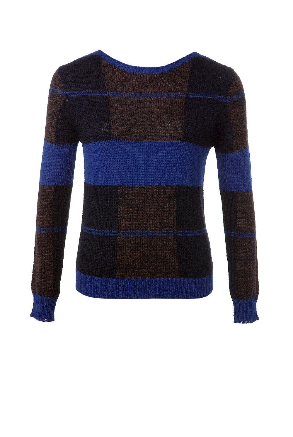 Mohair Check Knit