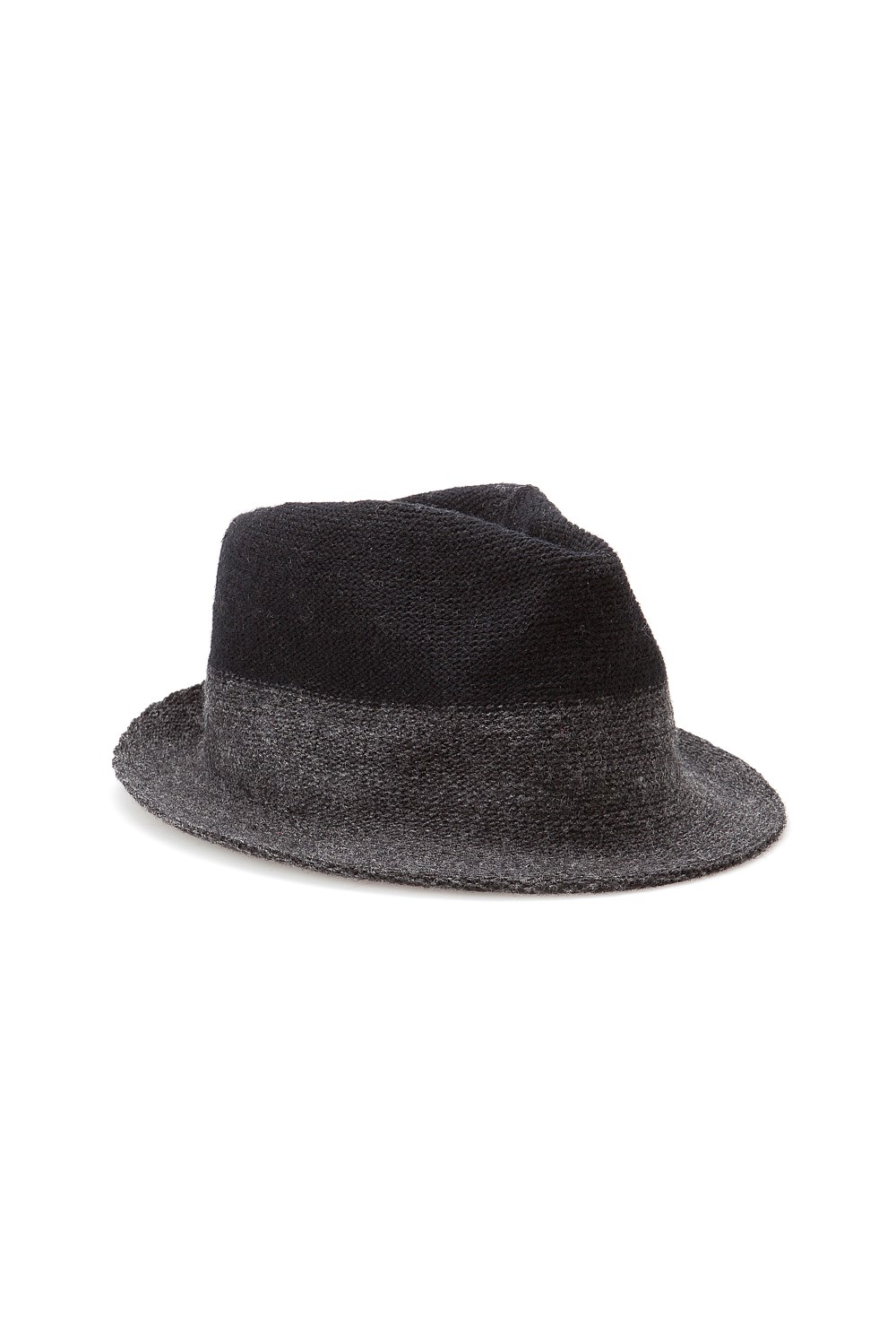 Blocked Knit Fedora