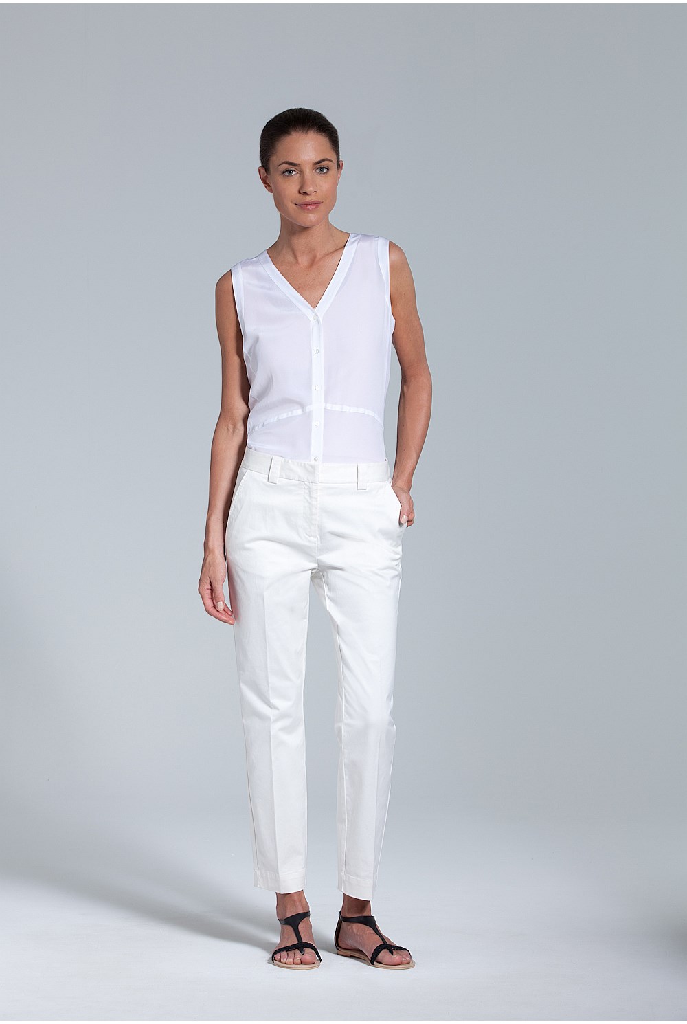 Clean Sateen Pant