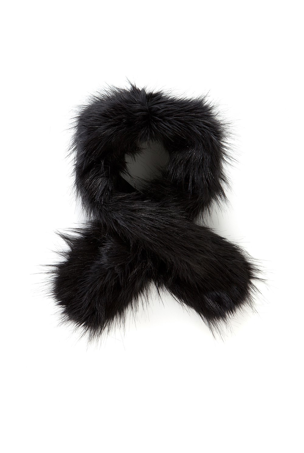 Lined Faux Fur Scarf