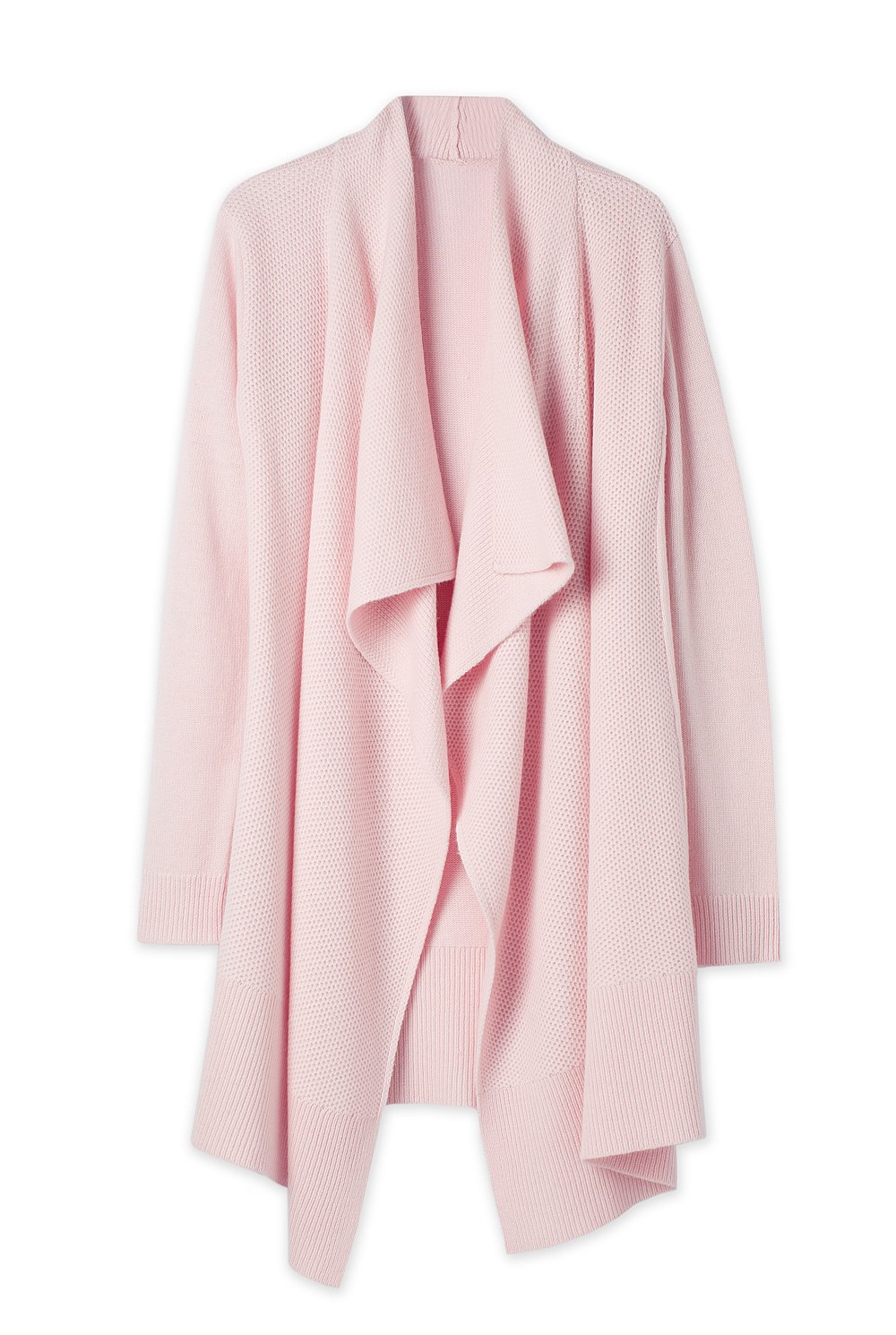 Textured Collar Cardigan