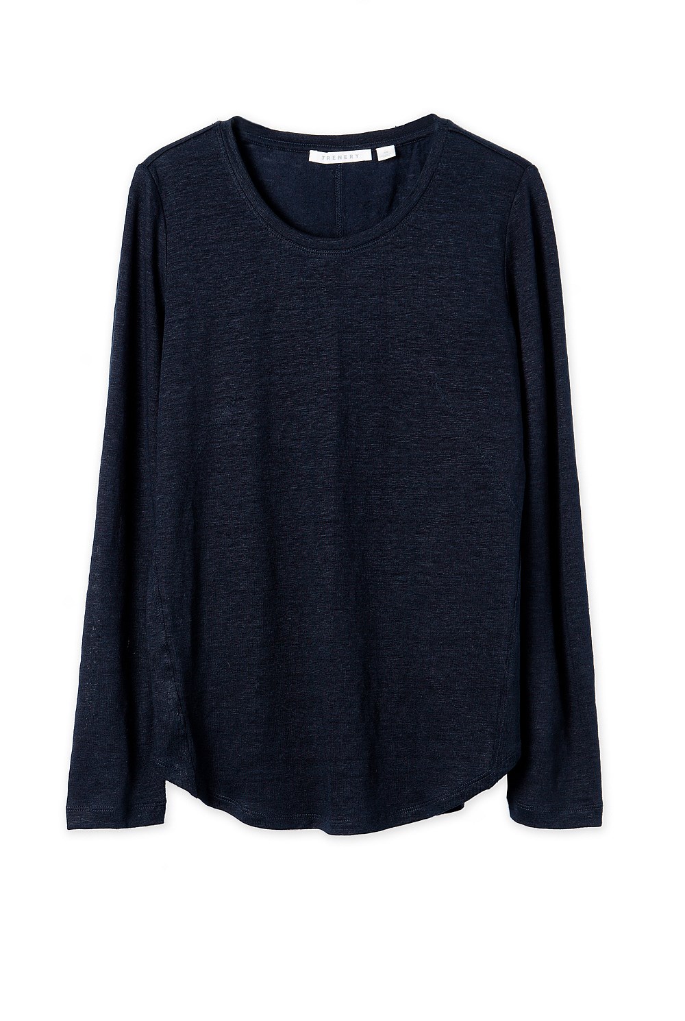 Long Sleeved Linen T-Shirt