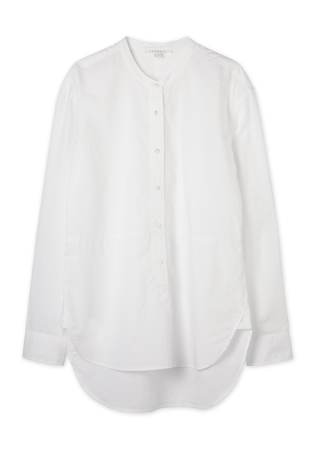 Seamed Cotton Shirt