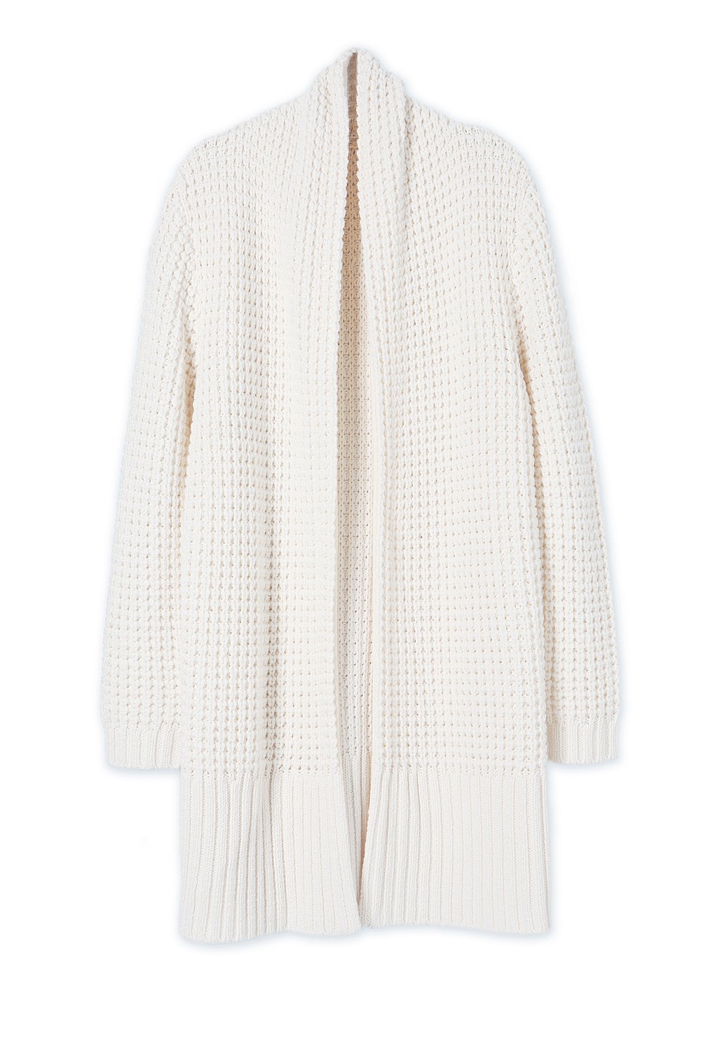 Waffle Cardigan