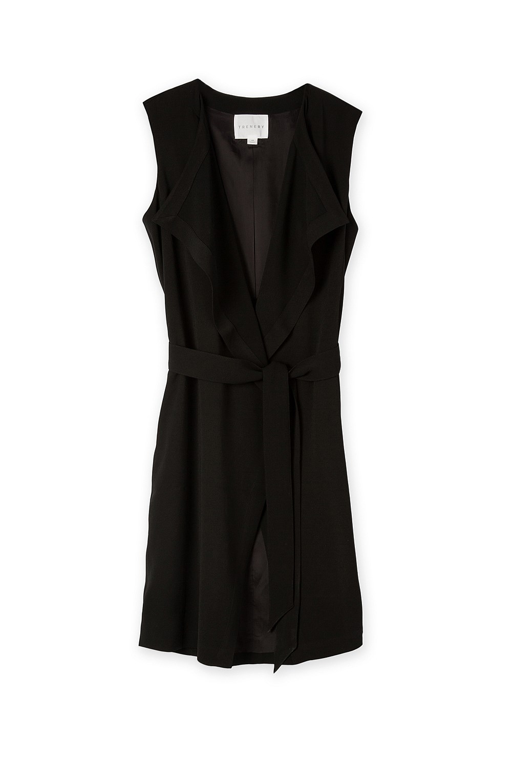 Sleek Draped Vest