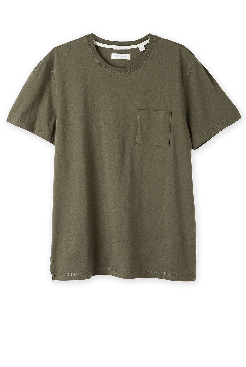 Slub Cotton Pocket T-Shirt