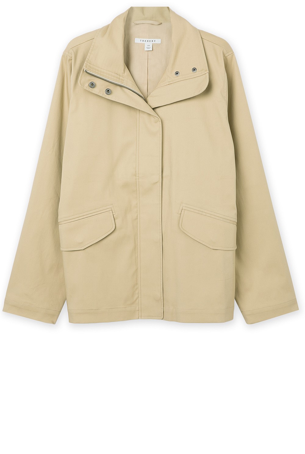 Cotton Relaxed Fit Anorak