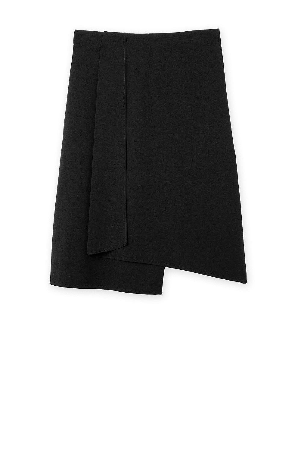Ponte Fold Detail Skirt