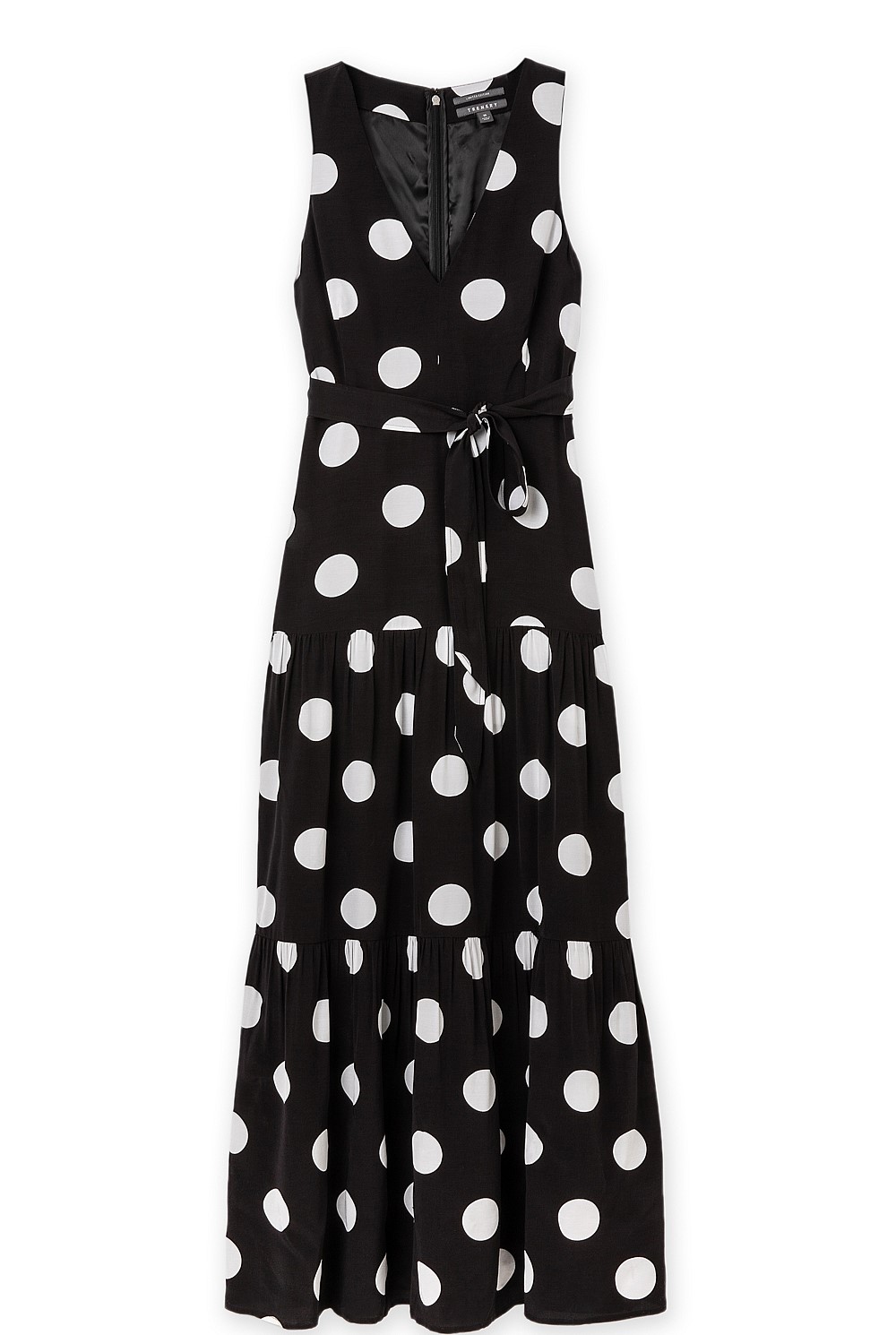 Spot Print Maxi Dress