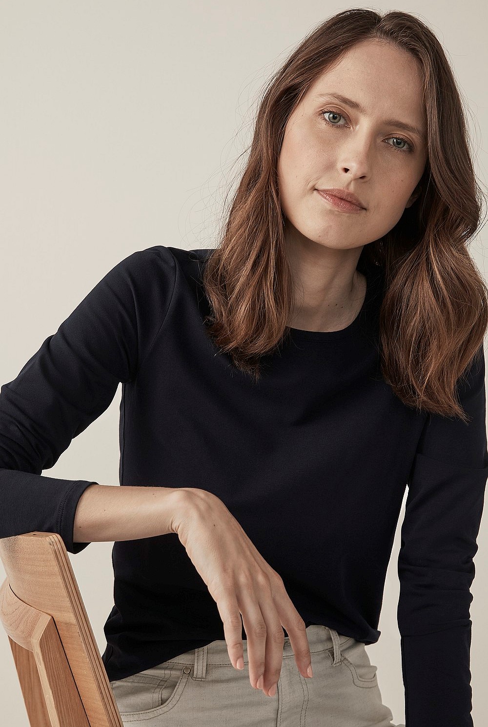 Eden Organic Long Sleeve Top