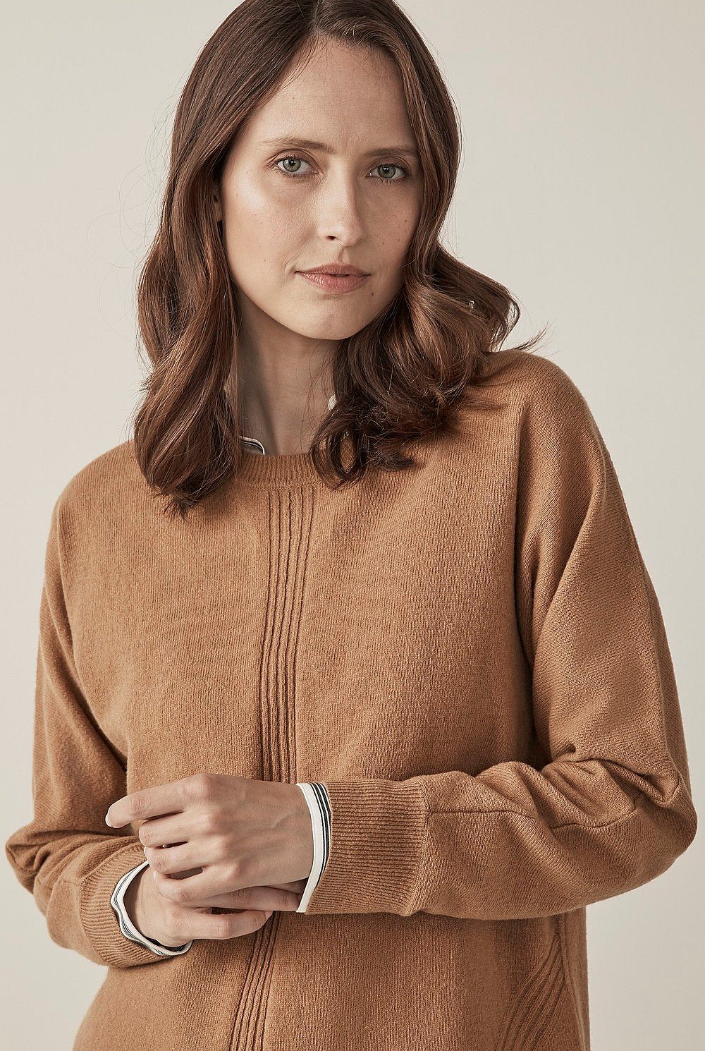 Wool Blend Dolman Knit