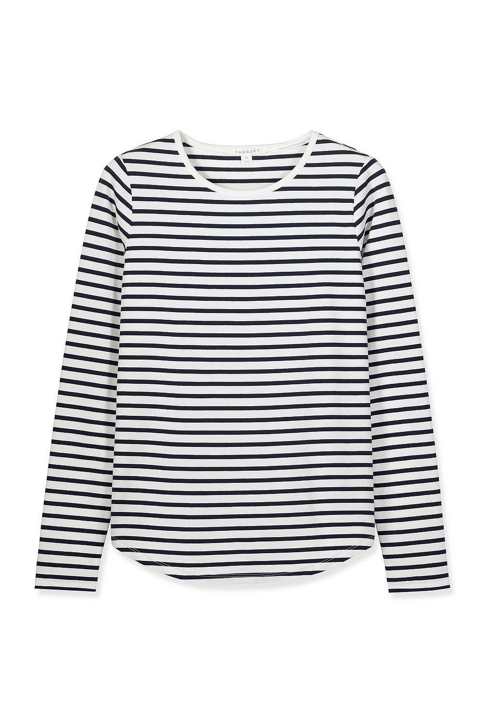 Organic Cotton Stripe Long Sleeve T-Shirt