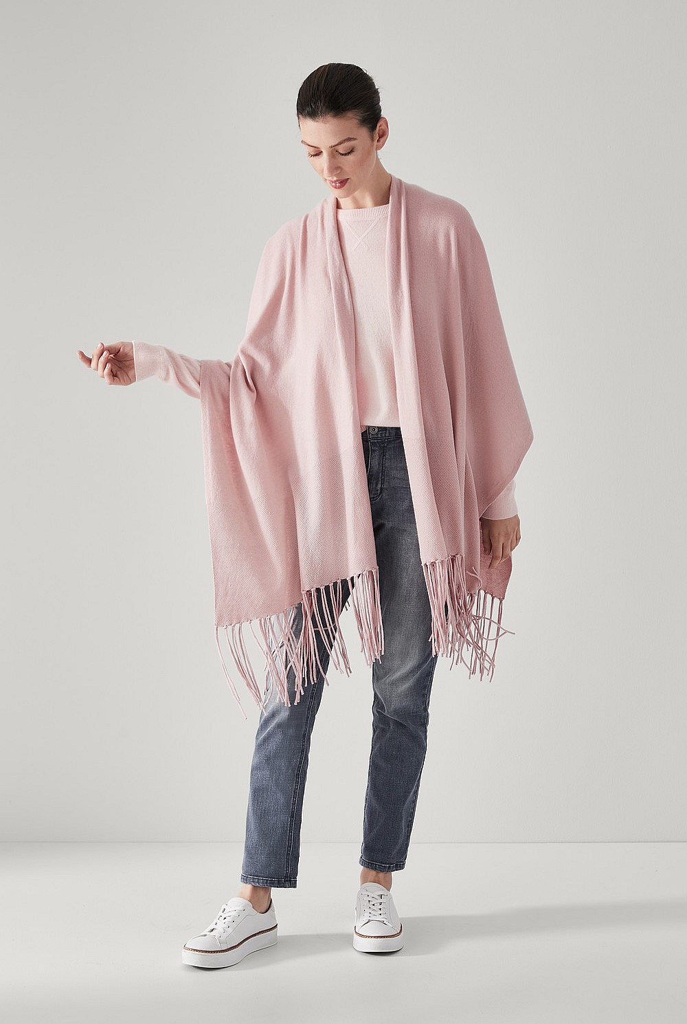  Merino Blend Sporty Pullover