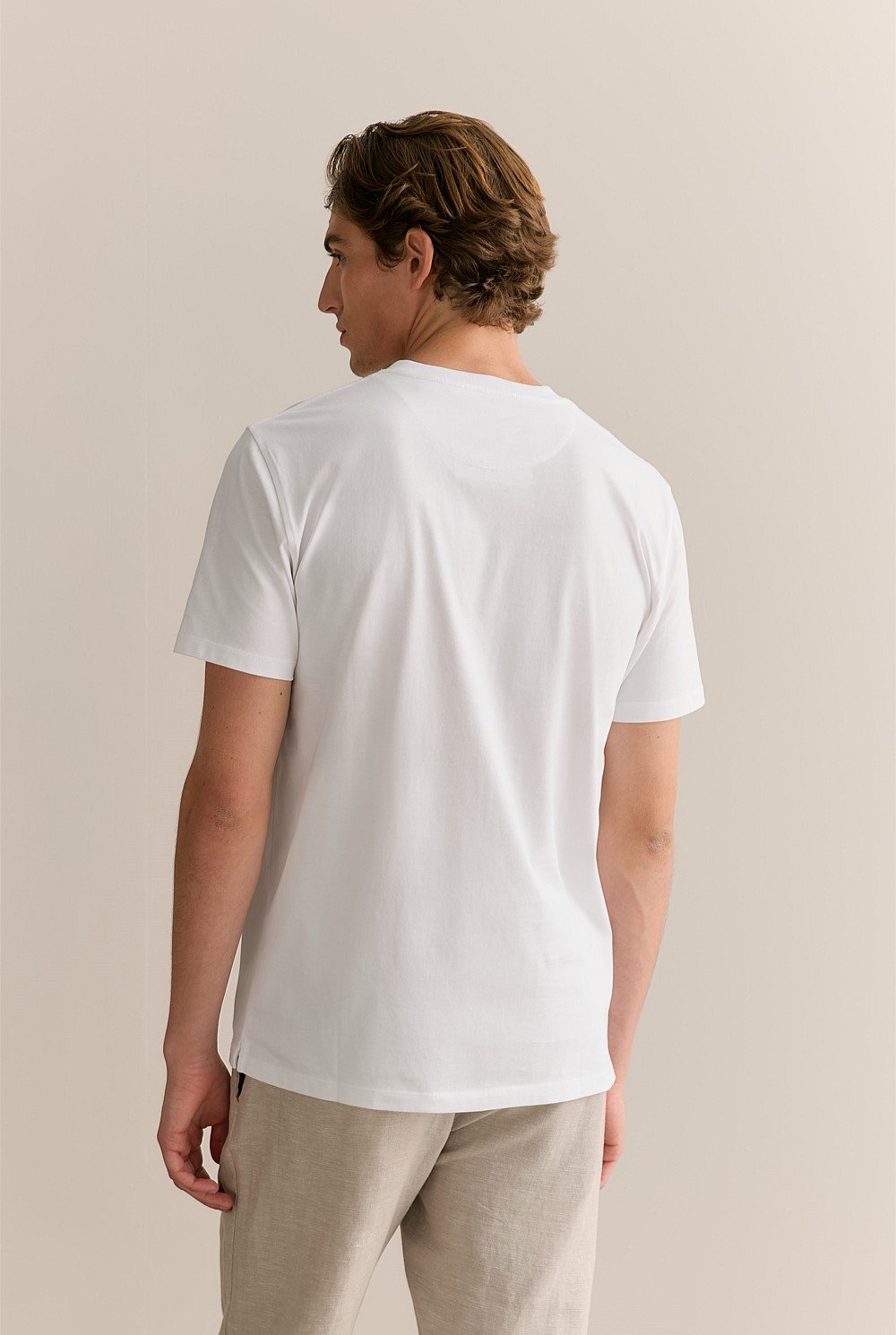 Organically Grown Cotton V Neck T-Shirt