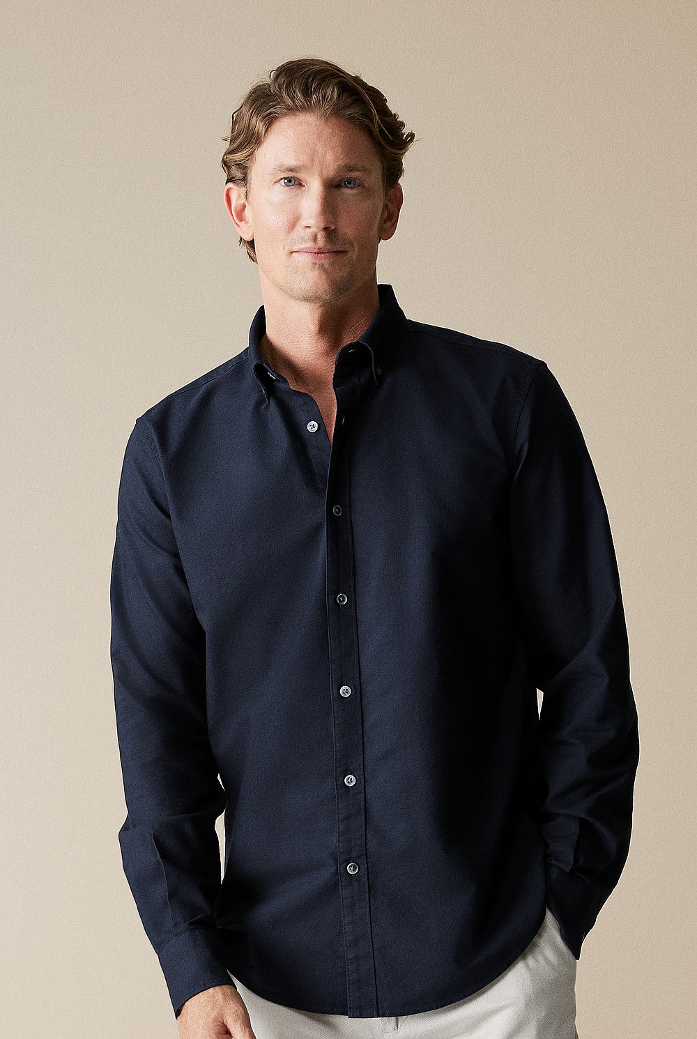 Regular Fit Organically Grown Cotton Oxford Shirt