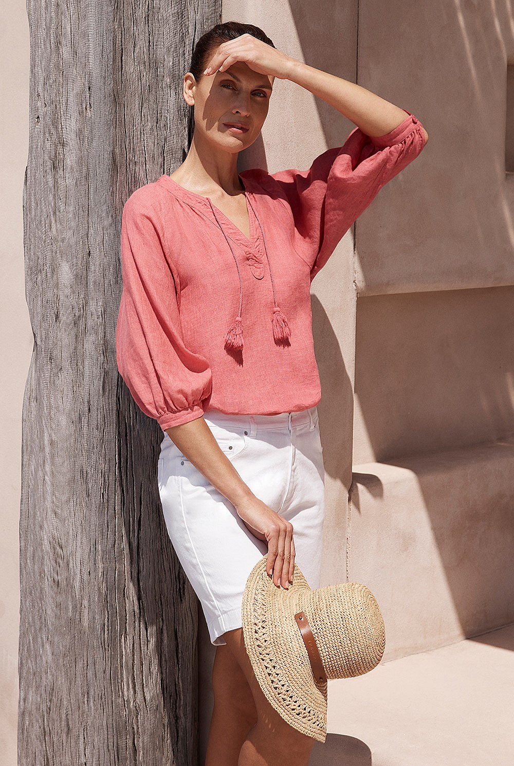 Marta Palm Hat: XS/S