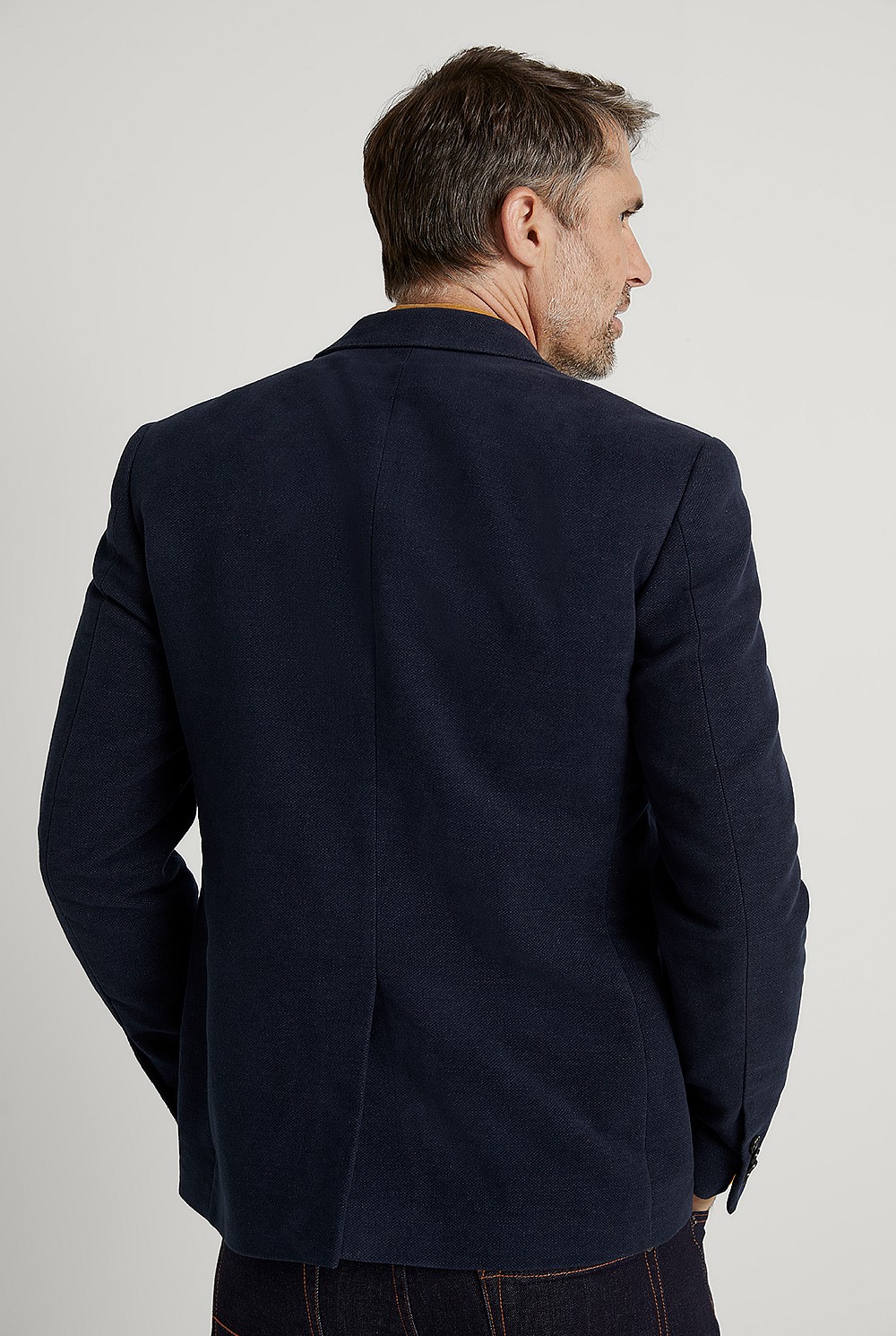 Regular Fit Moleskin Blazer