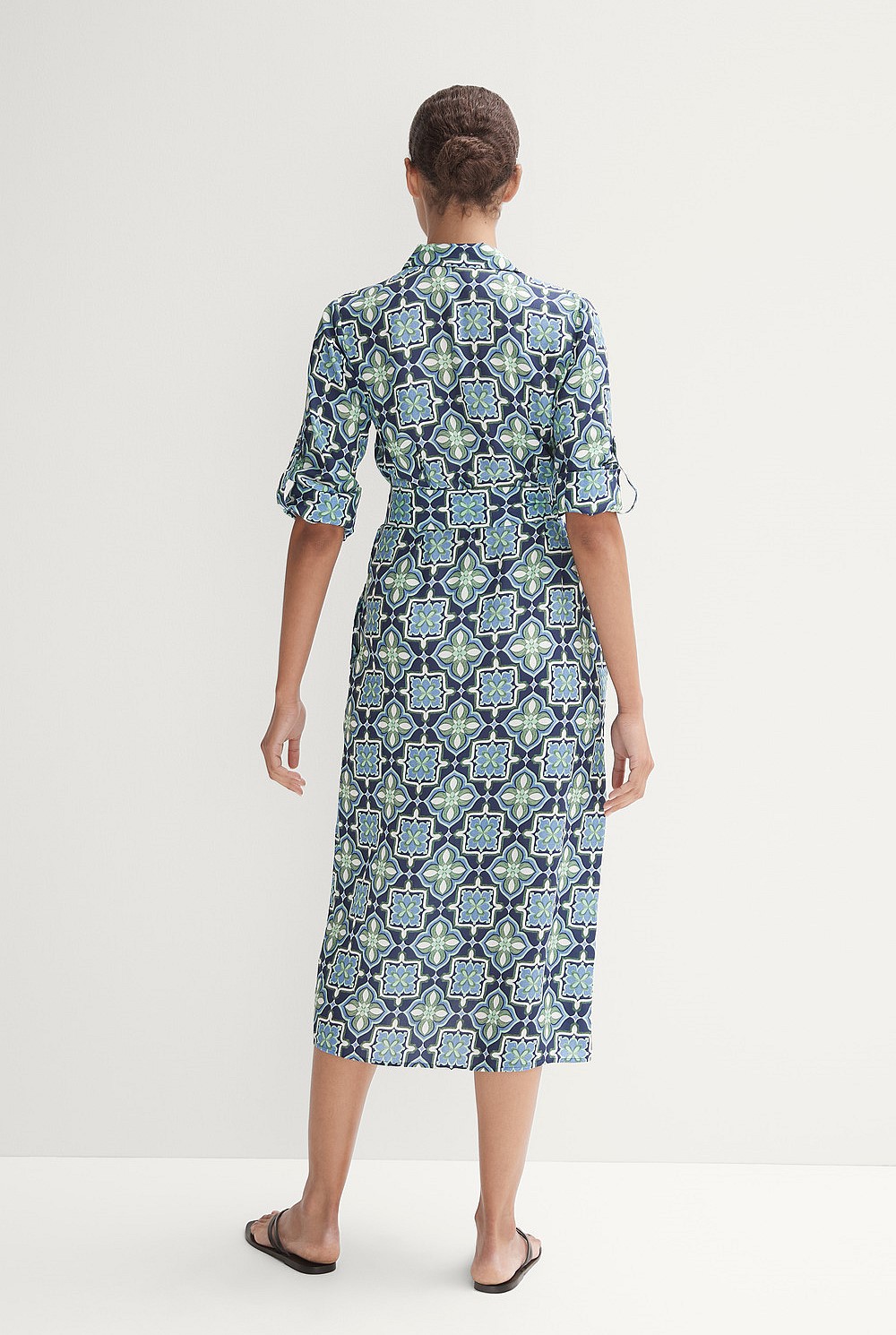 Modal Mosaic Tile Dress