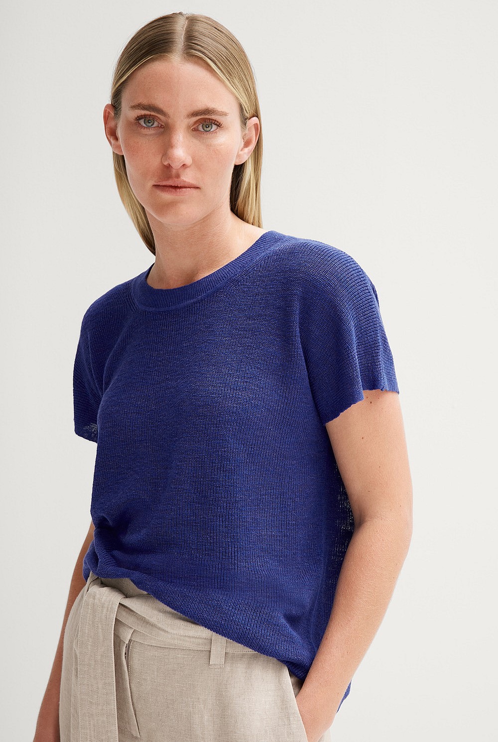 Turin Woman Knit. T.Shirt