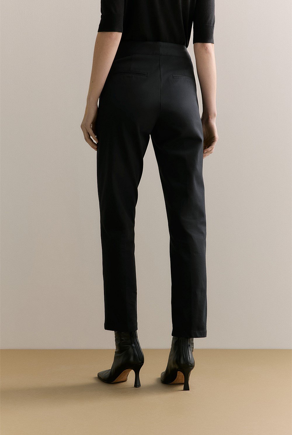 Cotton Blend Bi-Stretch Pant