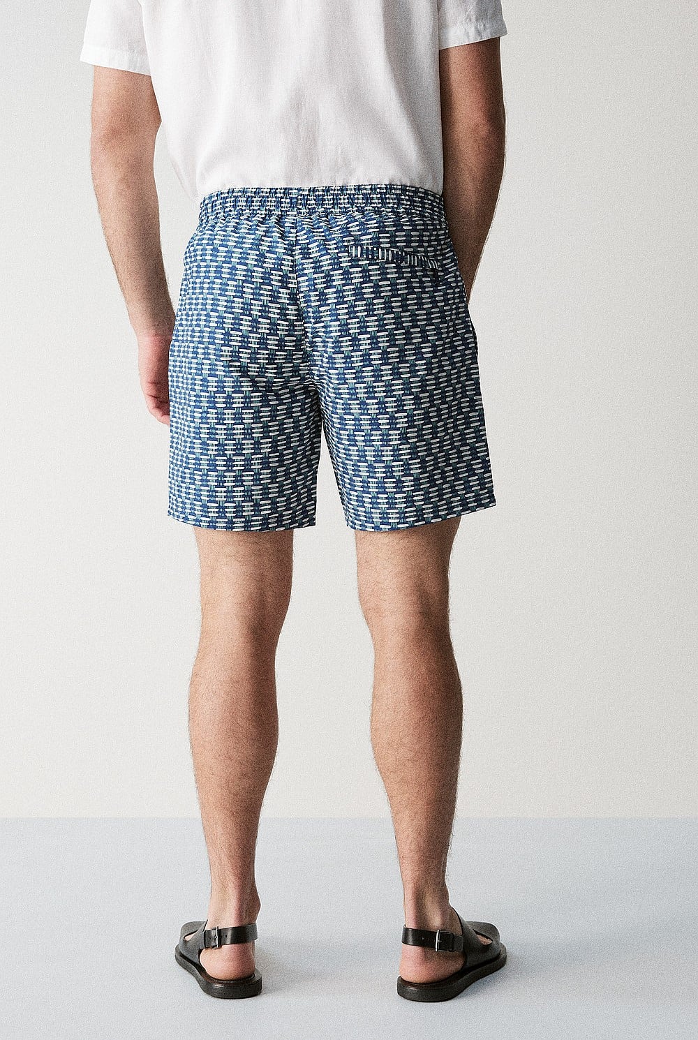 Etched Print Swim Short