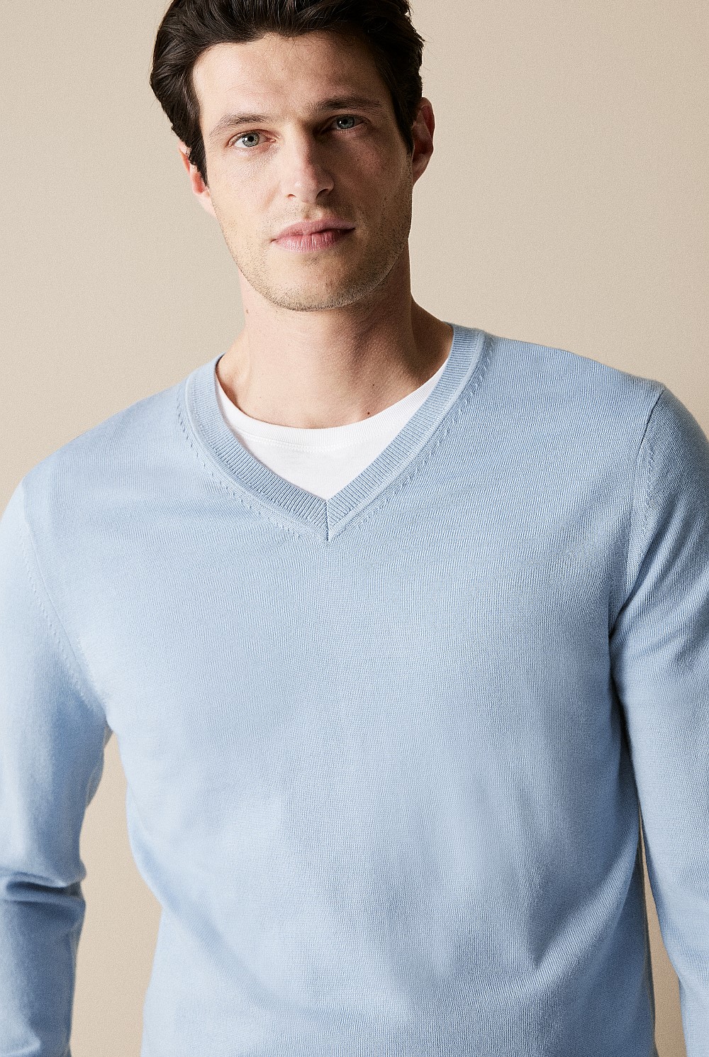 Merino V Neck Knit