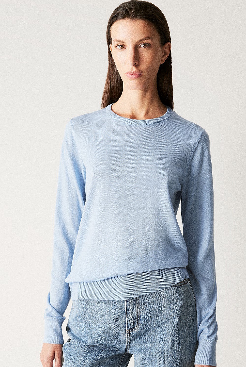 Merino Crew Neck Knit