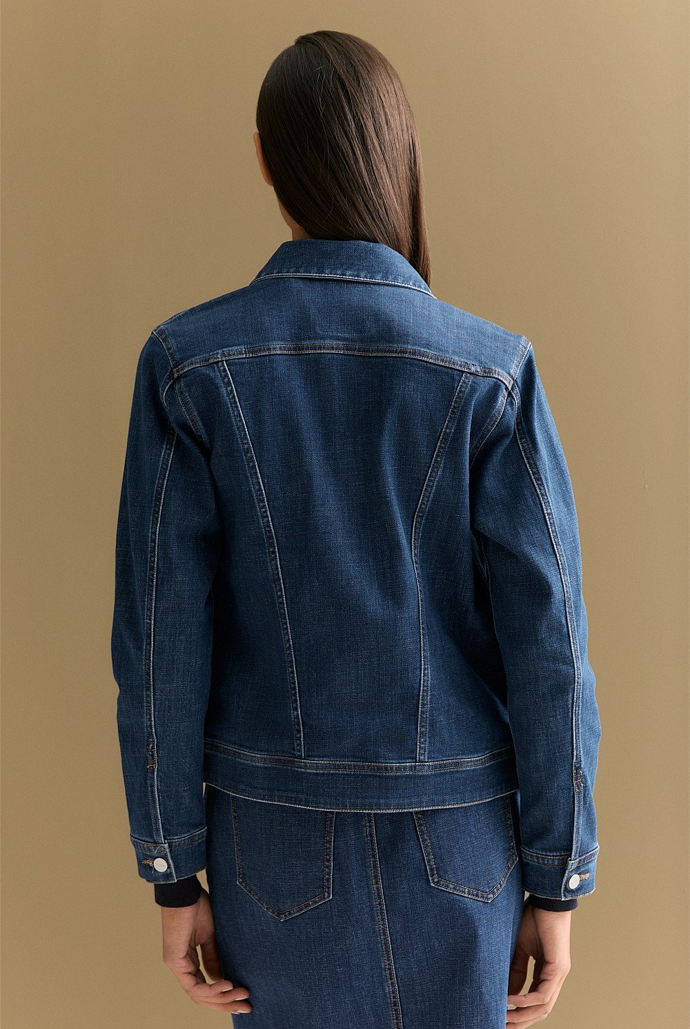 Australian Cotton Blend Classic Denim Jacket