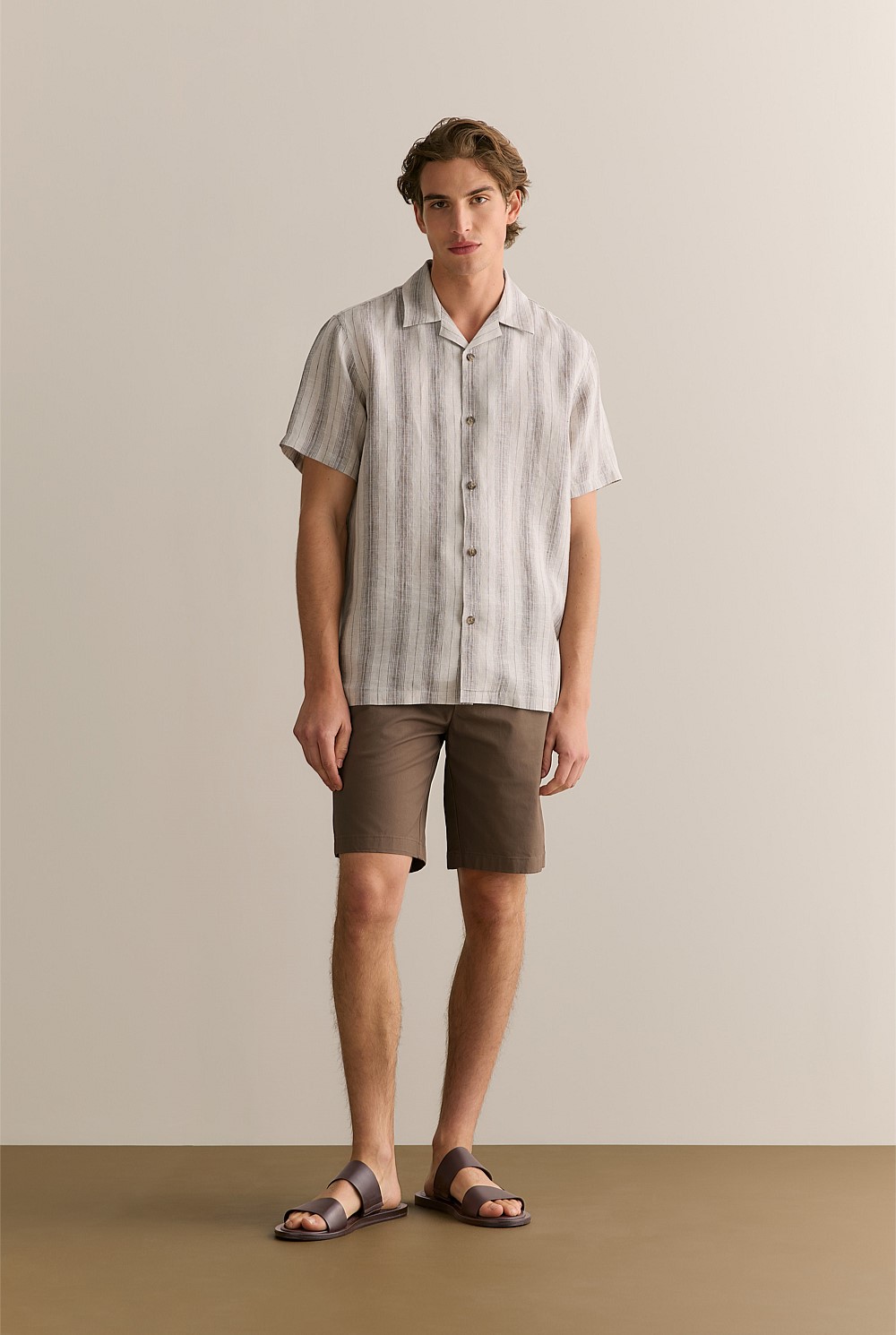 Cotton Twill Chino Short