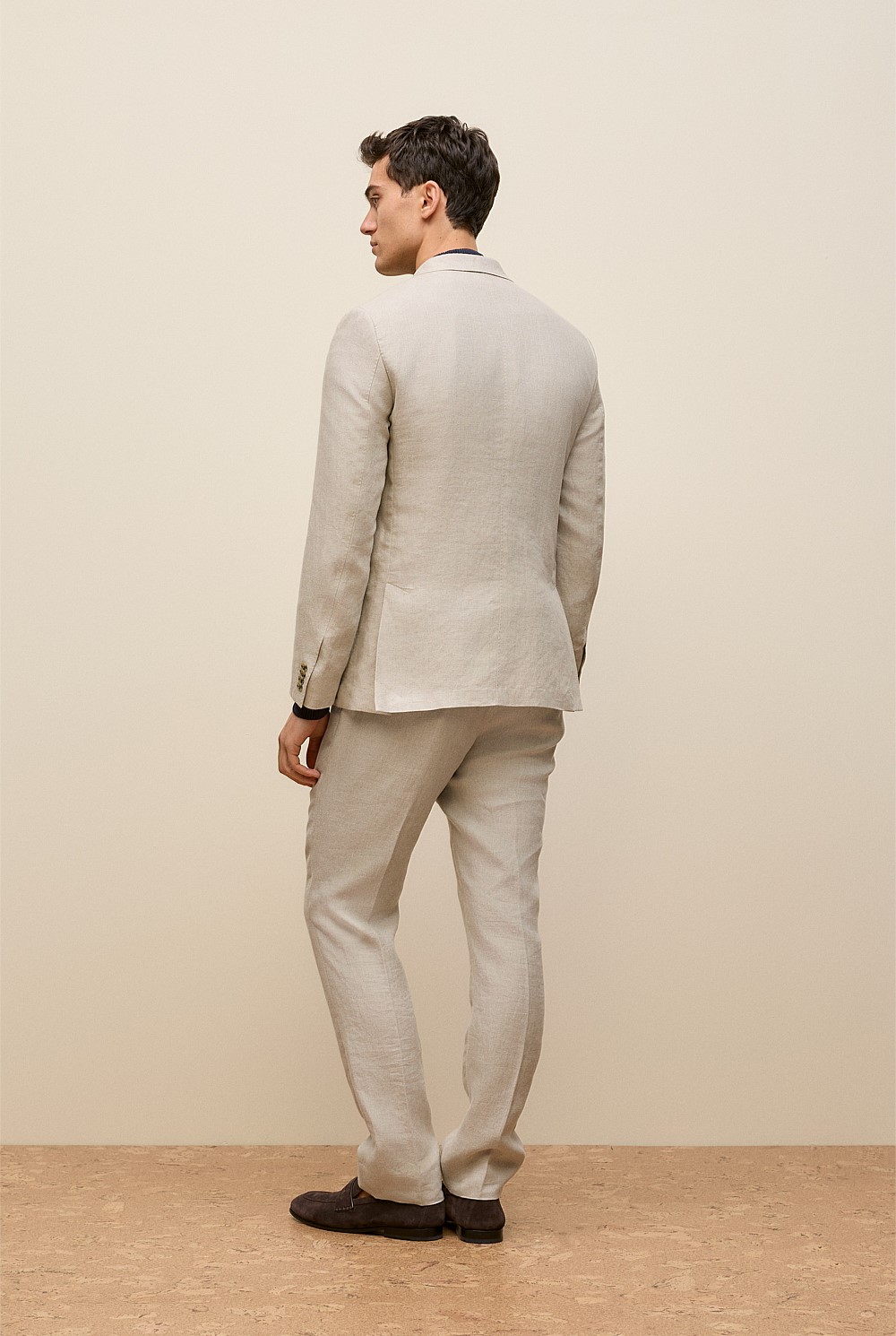 Regular Fit Belgian Linen Blazer