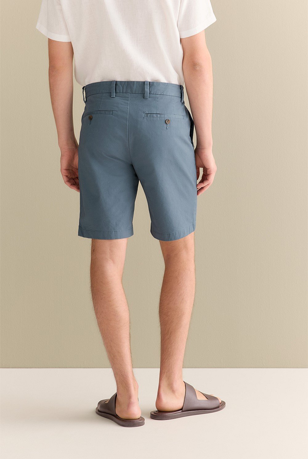 Cotton Twill Chino Short