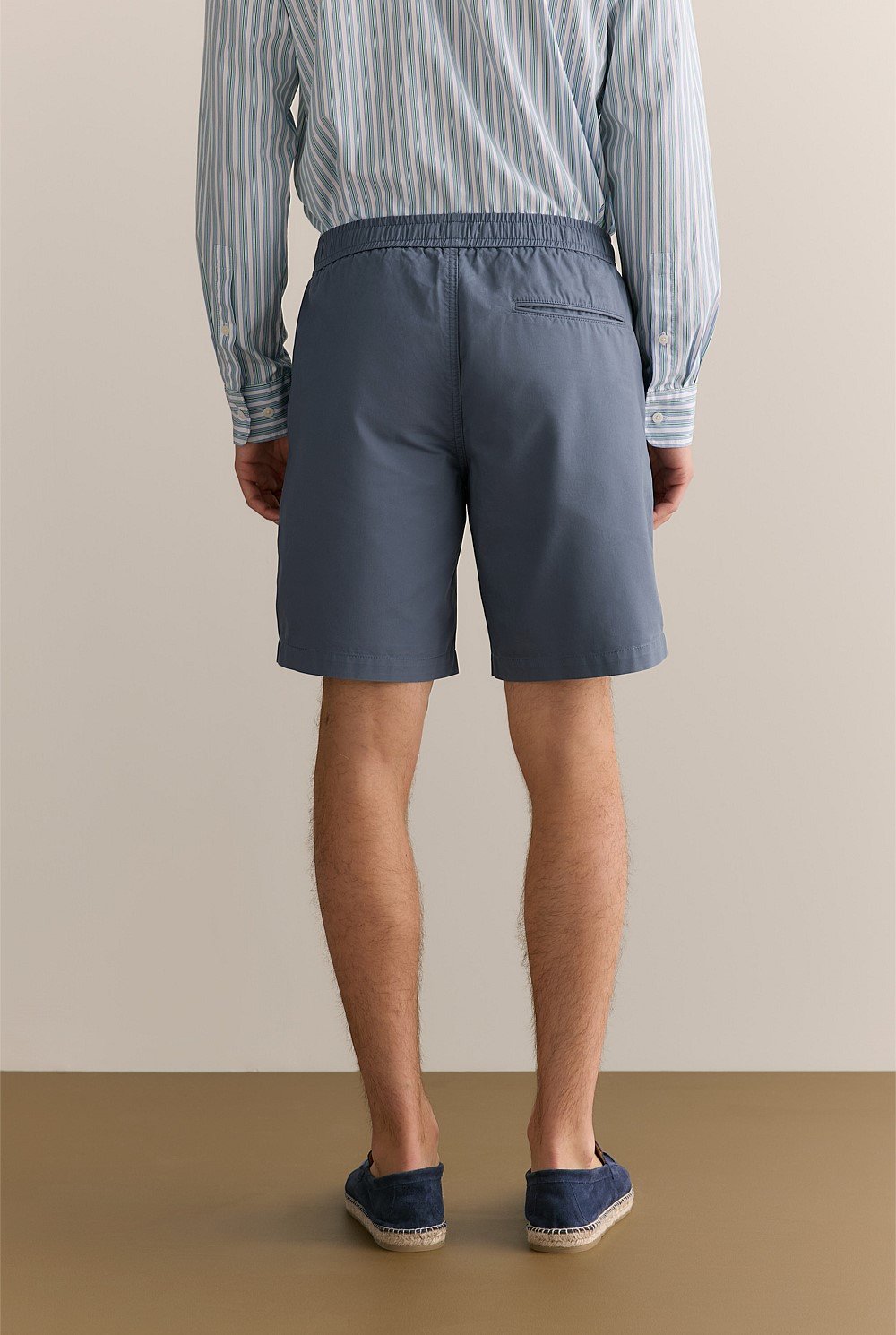 Organically Grown Cotton Twill Pull On Short