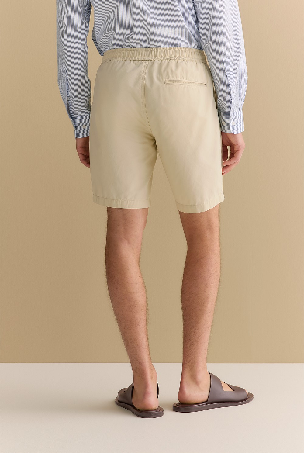 Organically Grown Cotton Twill Pull On Short