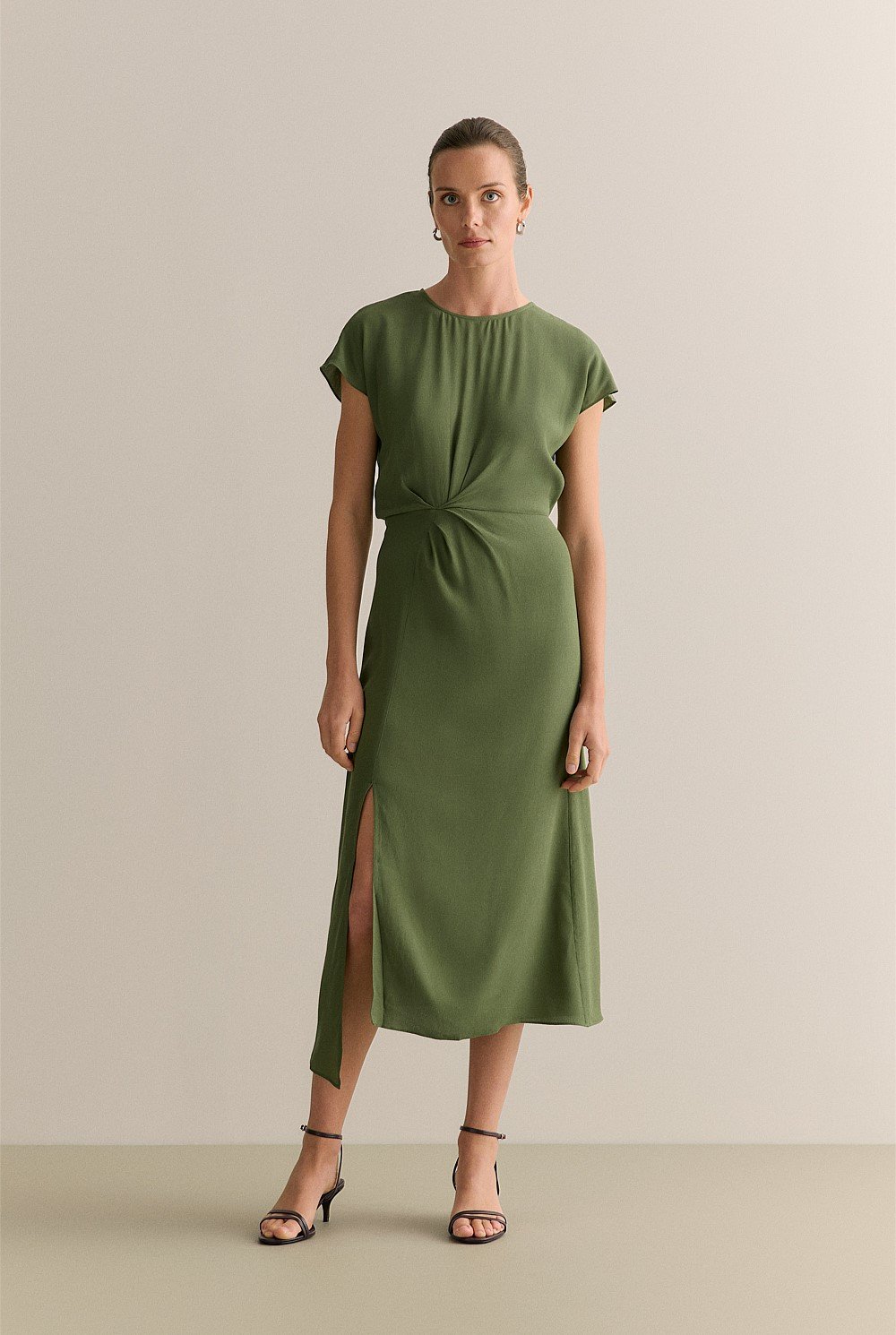 Asymmetric Hem Dress