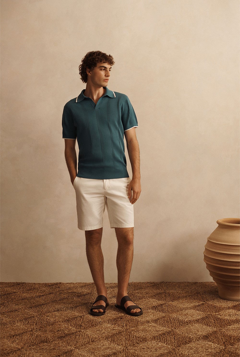 Mercerised Cotton Tipped Polo