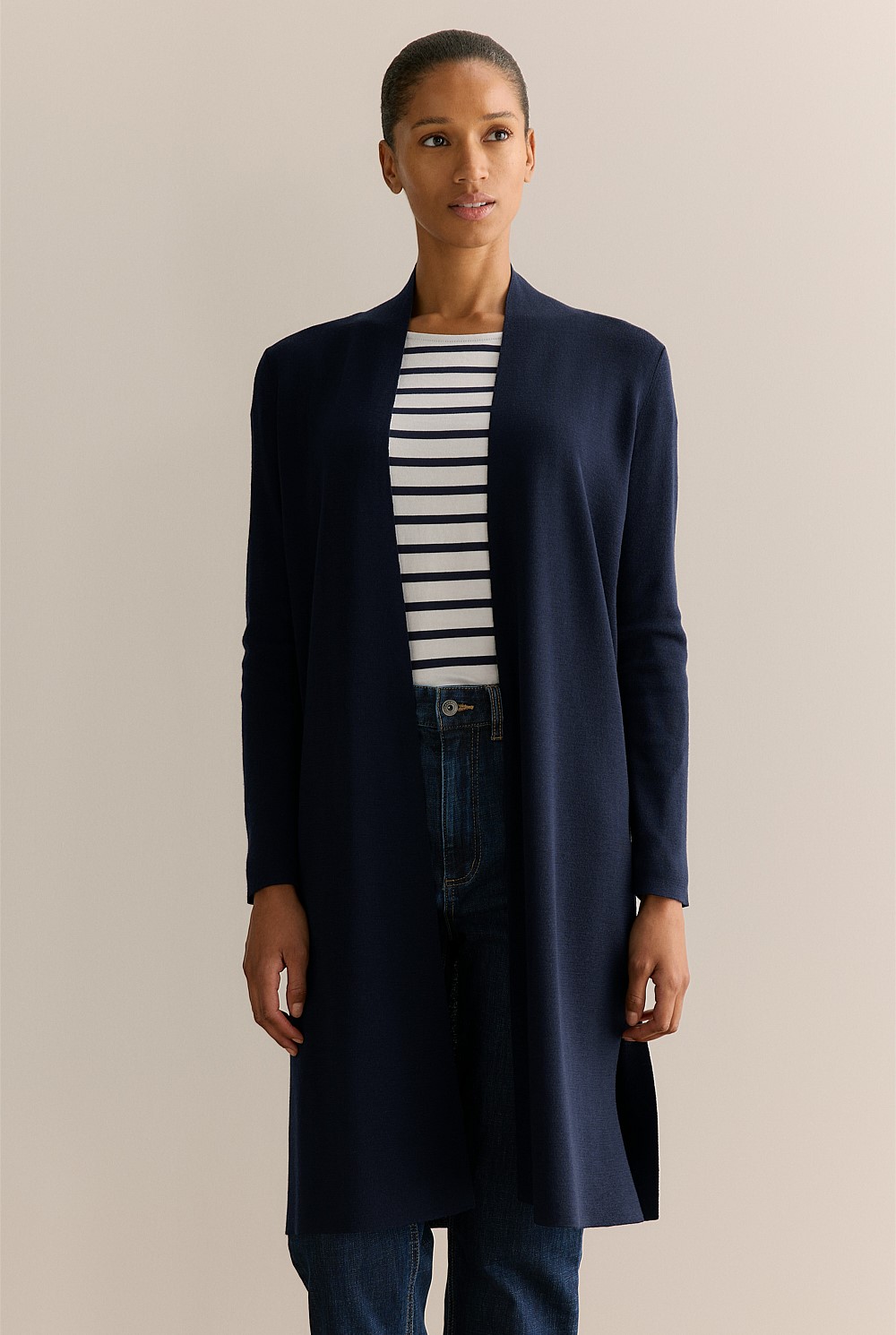 Merino Longline Cardigan