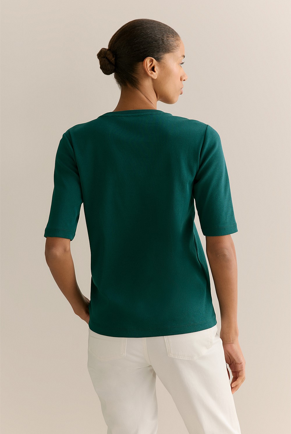 Australian Cotton Half Sleeve T-shirt