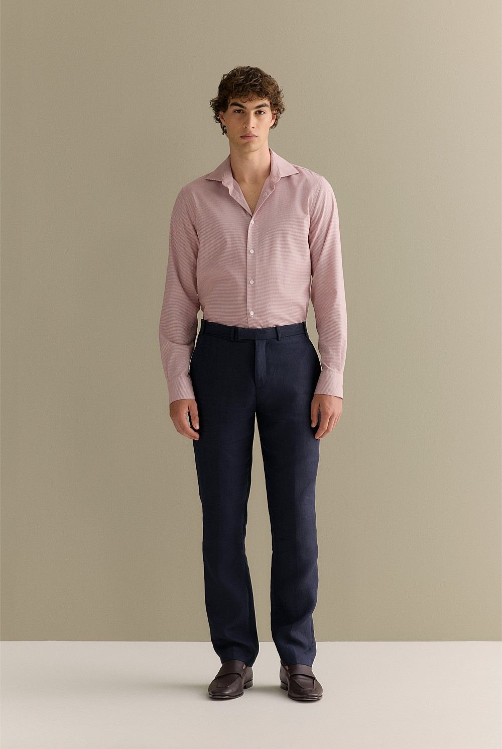 Tailored Fit Cotton Career Shirt