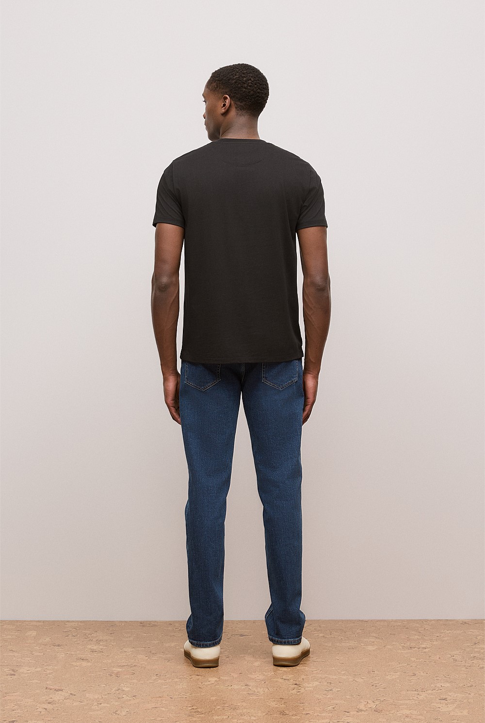Cotton Jersey Crew T-shirt
