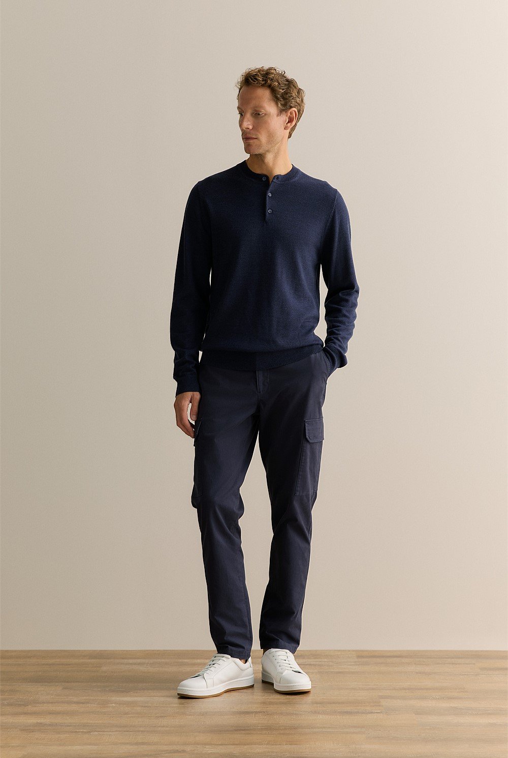 Merino Knit Henley