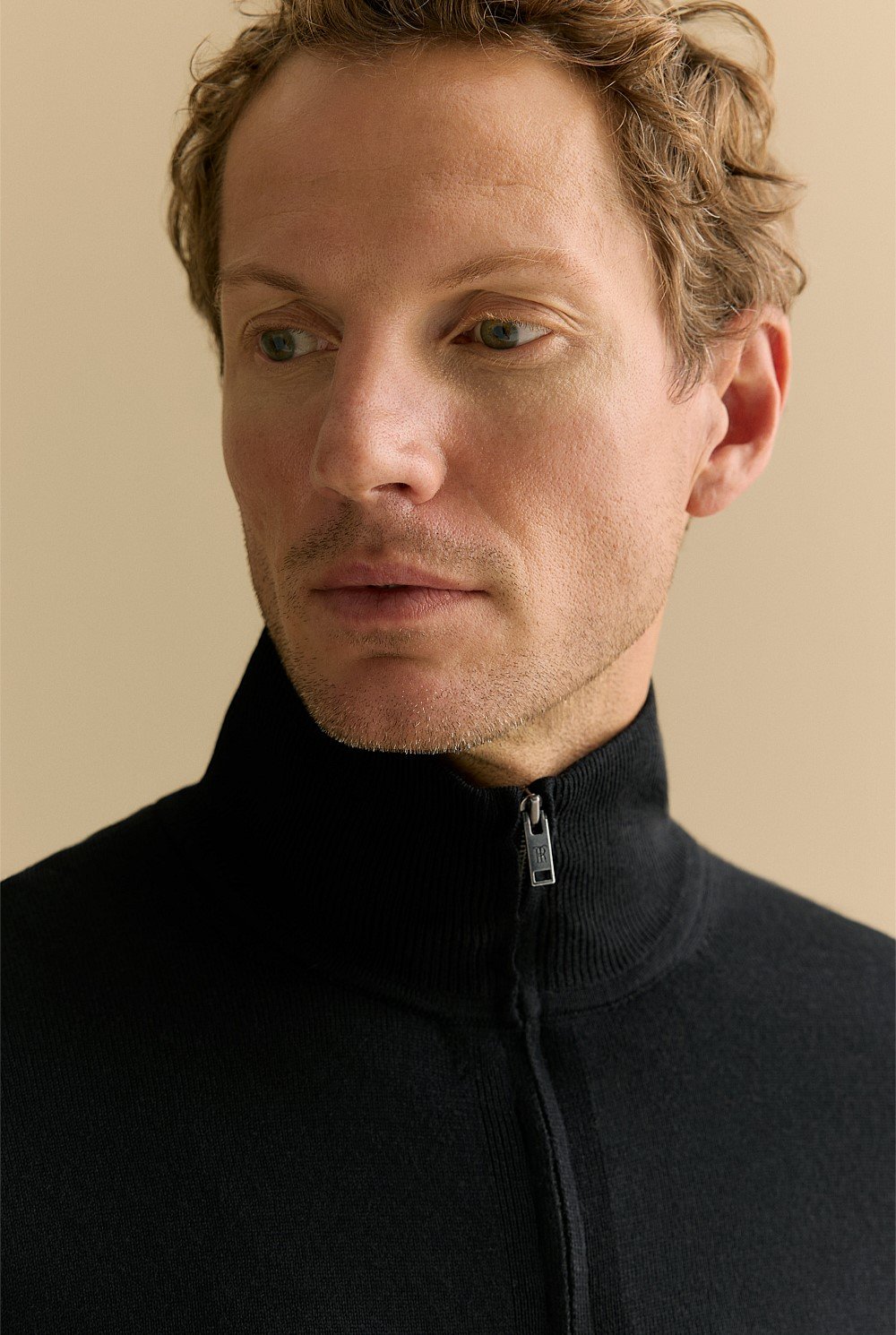 Australian Merino Half Zip