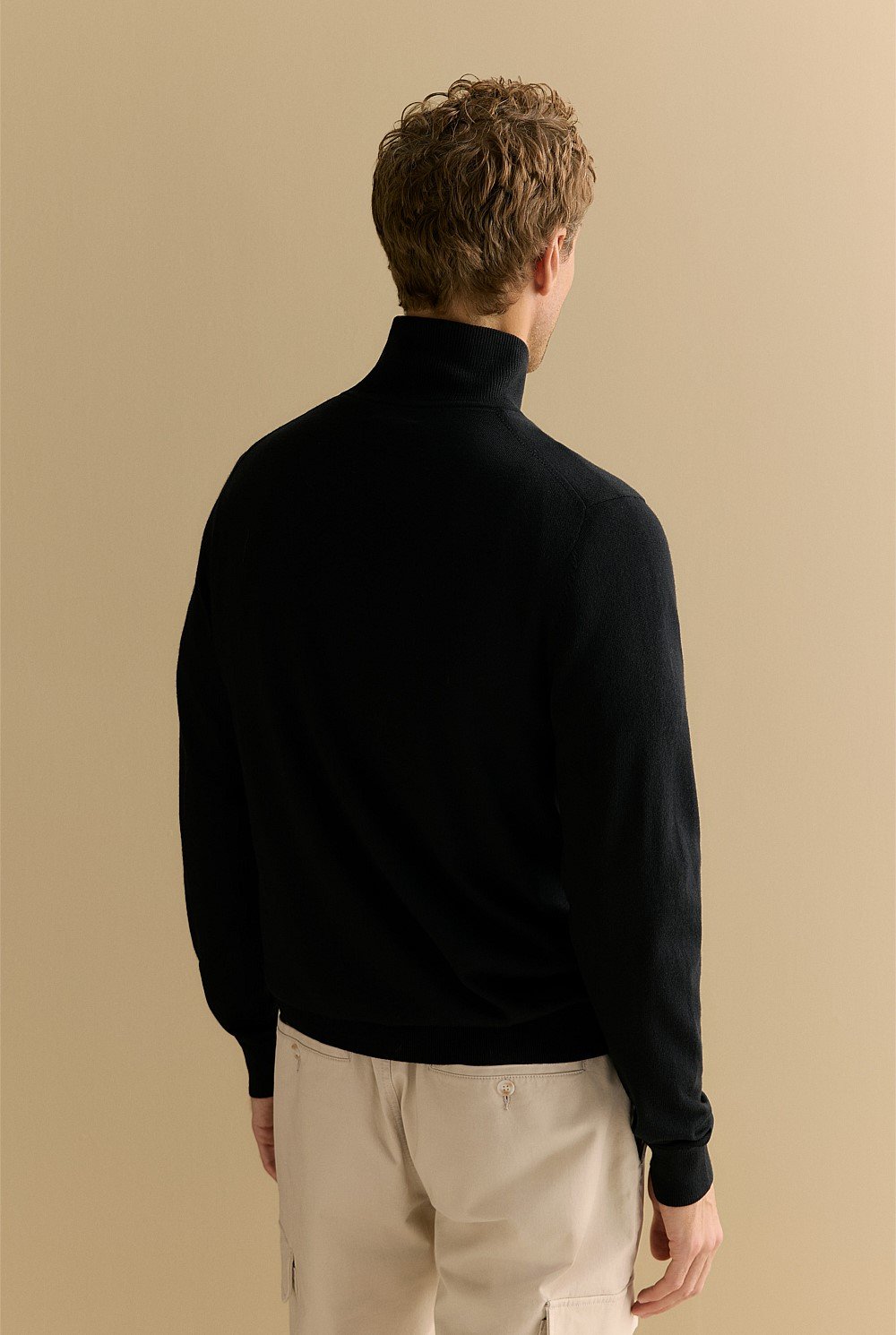 Australian Merino Half Zip