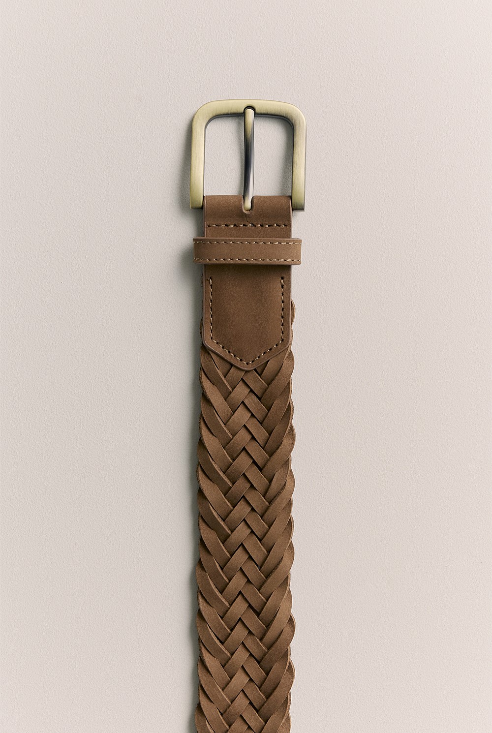 Dundas Woven Leather Belt
