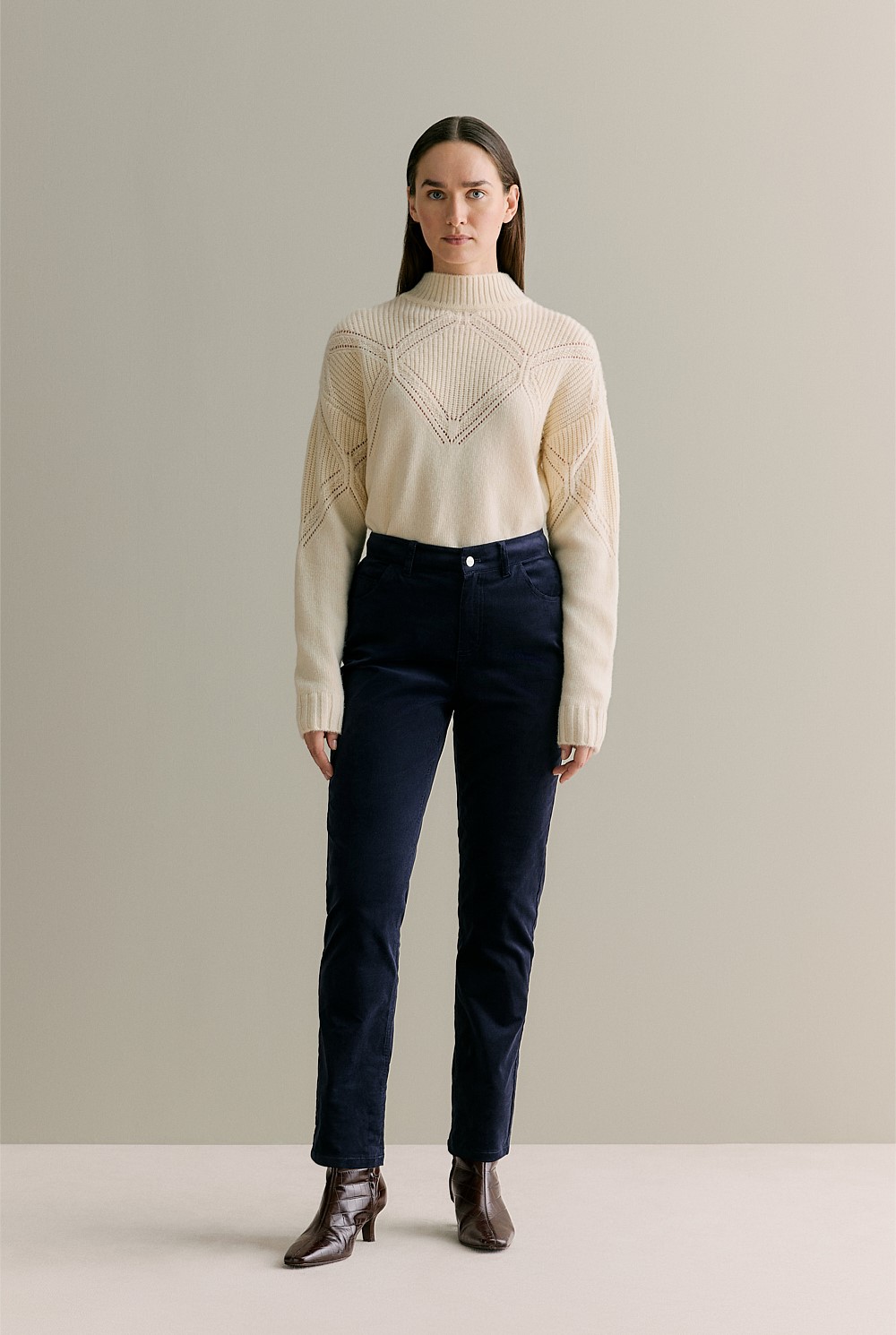 Velvet Straight Leg Jean
