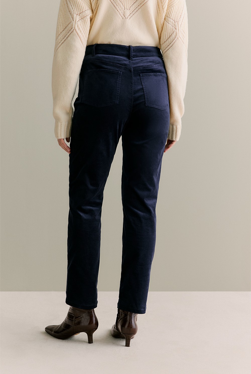 Velvet Straight Leg Jean