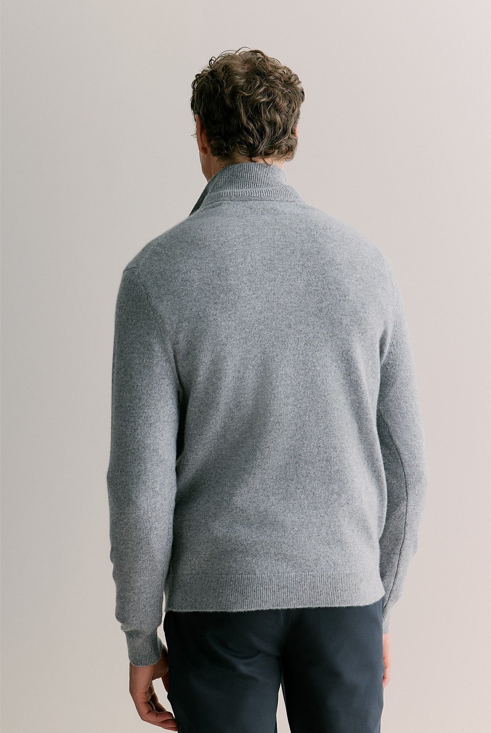 Cashmere Half Zip