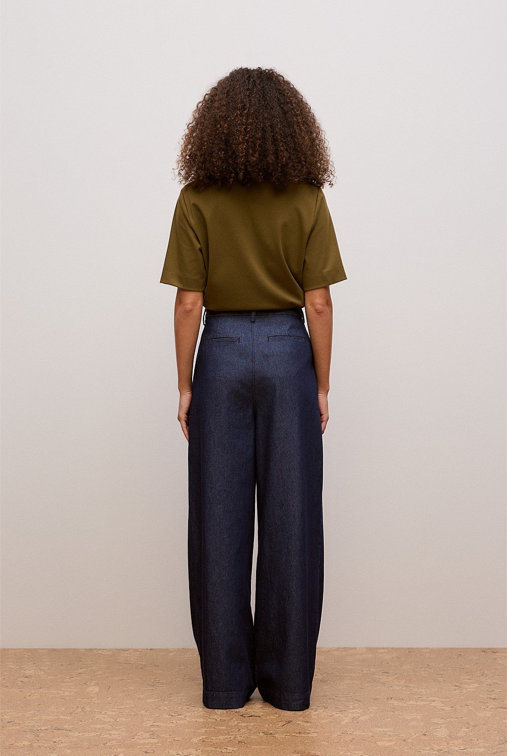 Modal Cotton Boxy Crew T-shirt