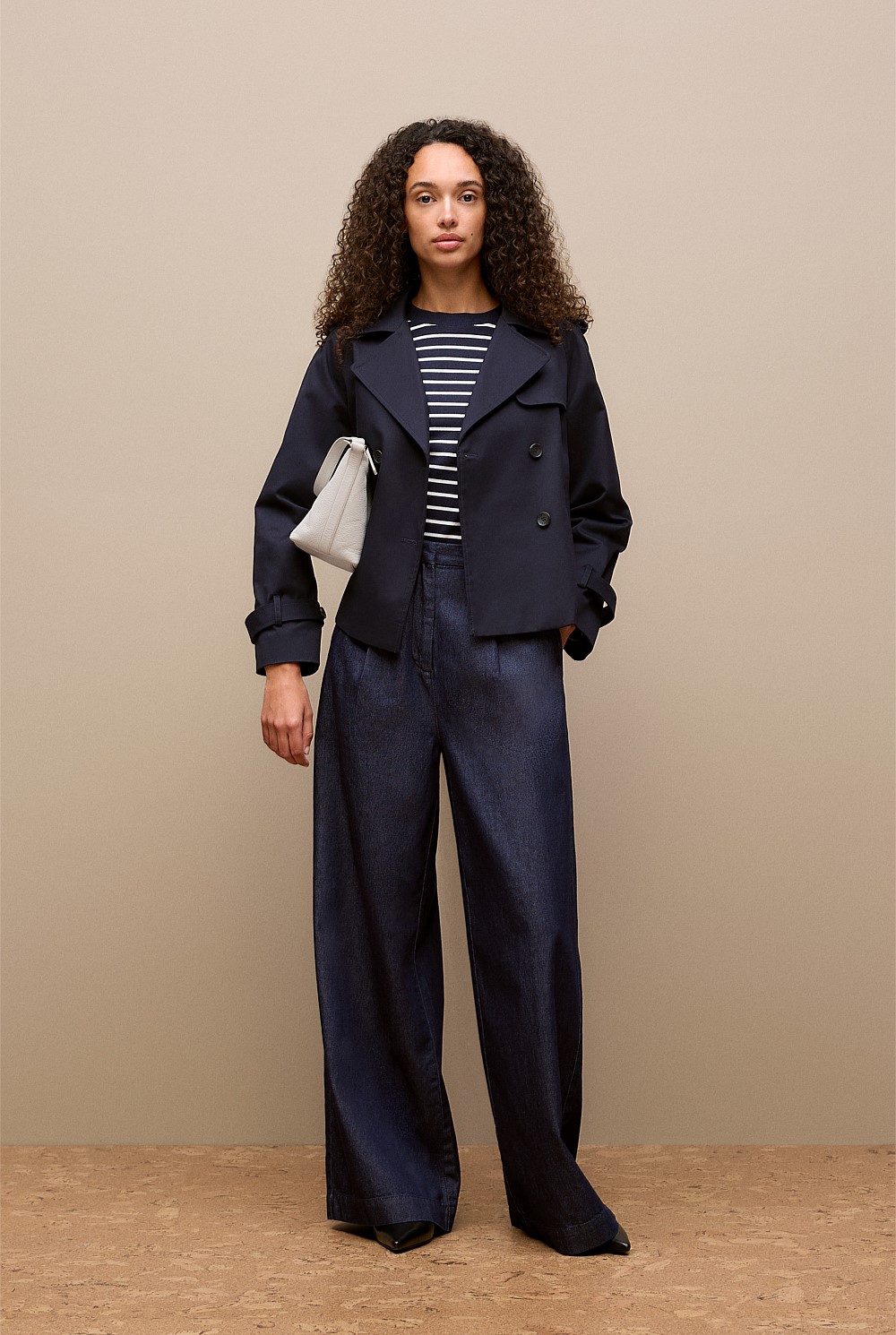 Denim Tailored Pant